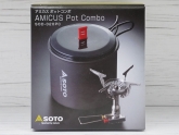 Походная газовая горелка SOTO Amicus с набором посуды SOTO Pot Combo, арт. SOD-320PC