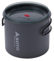 Алюминиевая кастрюля SOTO New River Pot (1000мл.), с пластиковой крышкой, арт. SOD-511