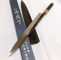 Кухонный нож Yoshikazu (Miwa) Ikeda Honyaki Yanagiba 270мм, арт. EXV-002