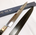Кухонный нож Yoshikazu (Miwa) Ikeda Honyaki Yanagiba 270мм, арт. EXV-002