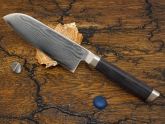Кухонный нож KAI, серия Damascus, Santoku 145мм, арт. AE-5201