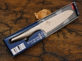 Кухонный нож KAI, серия Shoso, Santoku 165мм с проточкой, арт. AB-5157