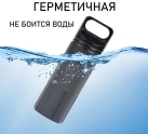 Таблетница алюминиевая, односекционная, герметичная, ∅30 х H95мм, черная, VipXHoReCa, арт. VH22019