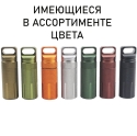 Таблетница алюминиевая, односекционная, герметичная, ∅30 х H95мм, салатовая, VipXHoReCa, арт. VH22022