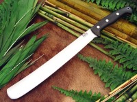 Нож Bark River Golok модель Black Canvas Micarta - Интернет магазин Японских кухонных туристических ножей Vip Horeca