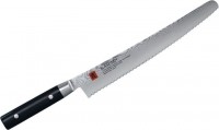 Кухонный нож Kasumi Damasc Slicer (Serrated) 250mm - Интернет магазин Японских кухонных туристических ножей Vip Horeca