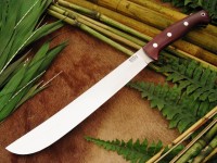 Нож Bark River Golok модель Upswept Maroon Linen Micarta - Интернет магазин Японских кухонных туристических ножей Vip Horeca