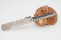 Нож складной Nagao Higonokami, Zenkou, Full steel, Plating, 80mm - Интернет магазин Японских кухонных туристических ножей Vip Horeca