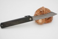 Нож складной Nagao Higonokami, Warikomi, SK5 steel, Black, 100mm - Интернет магазин Японских кухонных туристических ножей Vip Horeca