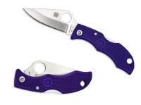 Spyderco Ladybug 3, Purple FRN handle, VG-10 Steel, Plain -       Vip Horeca