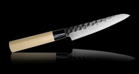 Кухонный нож Tojiro Japanese Knife Hammered Petty 130mm - Интернет магазин Японских кухонных туристических ножей Vip Horeca