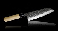 Кухонный нож Tojiro Japanese Knife Hammered Santoku 170mm - Интернет магазин Японских кухонных туристических ножей Vip Horeca