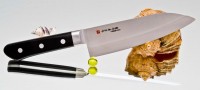 Кухонный нож Fujiwara Kanefusa FKM Deba 150mm - Интернет магазин Японских кухонных туристических ножей Vip Horeca