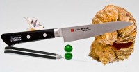 Кухонный нож Fujiwara Kanefusa FKM Petty 120mm - Интернет магазин Японских кухонных туристических ножей Vip Horeca