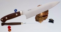 Кухонный нож Hiroshi Saito Gyuto 210mm - Интернет магазин Японских кухонных туристических ножей Vip Horeca