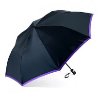 Зонт Maehara, серия BORDER-TU, Black / Purple - Интернет магазин Японских кухонных туристических ножей Vip Horeca