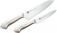 Набор кухонных ножей Shimomura, Kenmizaki Satomi (Santoku 165mm, Petty 120mm) - Интернет магазин Японских кухонных туристических ножей Vip Horeca