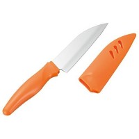 Кухонный нож Shimomura Paring 95mm (с пластиковым чехлом) - Интернет магазин Японских кухонных туристических ножей Vip Horeca