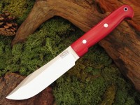 Нож Bark River Special Hunting модель Red Linen Micarta - Интернет магазин Японских кухонных туристических ножей Vip Horeca