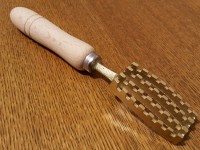 Японский нож (рыбочистка) для чистки  рыбьей чешуи 195 мм - Интернет магазин Японских кухонных туристических ножей Vip Horeca
