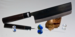 Кухонный нож Watanabe, серия  Professional, Nakiri 165мм, арт. W-05 - Магазин Японских кухонных туристических ножей VIP-HoReCa