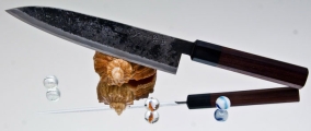 Кухонный нож Takeda, серия HOCHO AS, Mioroshi-Bocho 160мм (Small), арт. TA-03 - Магазин Японских кухонных туристических ножей VIP-HoReCa