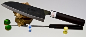 Кухонный нож Moritaka, серия Aogami #2, Santoku 170мм, арт. ES-170 - Магазин Японских кухонных туристических ножей VIP-HoReCa