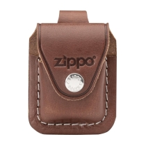 Кожаный чехол Zippo с петлёй, арт. LPLB - Магазин Японских кухонных туристических ножей VIP-HoReCa