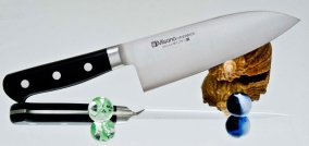 Кухонный нож Misono, серия  Molibden Steel, Western Deba 240мм, арт. MS552 - Магазин Японских кухонных туристических ножей VIP-HoReCa