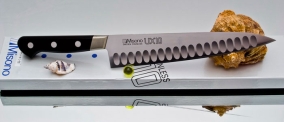 Кухонный нож Misono, серия  UX10 Stee с проточкой, Gyuto 210мм, арт. UXP762 - Магазин Японских кухонных туристических ножей VIP-HoReCa