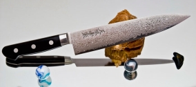 Кухонный нож Hiromoto, серия Limited Edition, Gyuto 210мм, арт. HLE-2 - Магазин Японских кухонных туристических ножей VIP-HoReCa