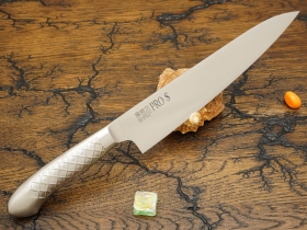 Кухонный нож Kanetsugu, серия Pro-S, Gyuto 210мм, арт. 5005 - Магазин Японских кухонных туристических ножей VIP-HoReCa