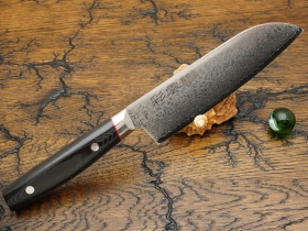 Кухонный нож Kanetsugu, серия Saiun, Santoku 170мм, арт. 9003 - Магазин Японских кухонных туристических ножей VIP-HoReCa