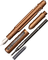 Тактическая ручка Schrade Fountain and Roller Ball, Brown, арт. SCPEN3BR - Магазин Японских кухонных туристических ножей VIP-HoReCa