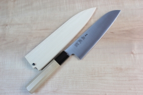 Кухонный нож Sukenari, серия Wa, ZDP-189, Santoku 190мм, арт. SZDP-1SA - Магазин Японских кухонных туристических ножей VIP-HoReCa