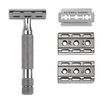 Бритва т-образная Rockwell, модель 6C, Gunmetal, арт. RR-6C-GM - Магазин Японских кухонных туристических ножей VIP-HoReCa