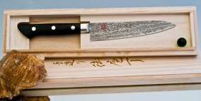 Кухонный нож Hattori, серия KD, Petty 135мм, арт. KD-30S - Магазин Японских кухонных туристических ножей VIP-HoReCa