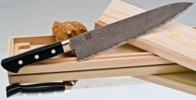 Кухонный нож Hattori, серия KD, Gyuto 240мм, арт. KD-33 - Магазин Японских кухонных туристических ножей VIP-HoReCa