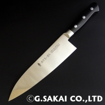 Кухонный нож G.Sakai, серия ATS-34, Gyuto 185мм, арт. 10814 - Магазин Японских кухонных туристических ножей VIP-HoReCa