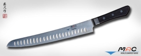Кухонный нож MAC, серия Professional, Slicer With Dimples 270мм (с проточкой), арт. MCK-105-D - Магазин Японских кухонных туристических ножей VIP-HoReCa