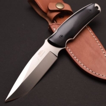 Туристический нож с фиксированным лезвием G.Sakai, Green Hunter Fixed / VG-10, micarta, арт. 11421 - Магазин Японских кухонных туристических ножей VIP-HoReCa