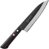 Кухонный нож Gihei-hamono, серия Shirogami#2 (европейская ручка), Gyuto 165мм, арт. GSB-G16W - Магазин Японских кухонных туристических ножей VIP-HoReCa
