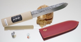 Кухонный нож Ikeuchi, серия Японские традиционные универсальные ножи, Makiri 135мм (односторонний), арт. ma-2/2 - Магазин Японских кухонных туристических ножей VIP-HoReCa