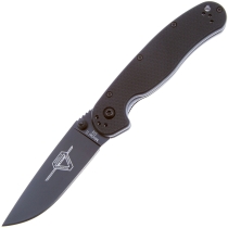 Складной нож Ontario, серия RAT 2 D2, Black, черное лезвие, арт. O8830 - Магазин Японских кухонных туристических ножей VIP-HoReCa
