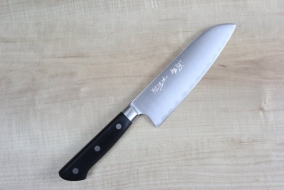 Кухонный нож JCK, серия Natures Deep Impact, Santoku 175мм, арт. DI-2 - Магазин Японских кухонных туристических ножей VIP-HoReCa