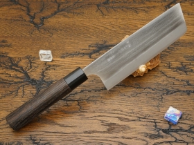 Кухонный нож Kajibee, серия Aogami Regular, Nakiri 165мм, арт. KJB-B2-NK-165 - Магазин Японских кухонных туристических ножей VIP-HoReCa
