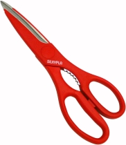 Кухонные ножницы Silky, 220мм, красные, арт. KSP-220-R - Магазин Японских кухонных туристических ножей VIP-HoReCa