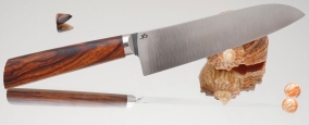 Кухонный нож Damir Safarov, серия М390, Santoku 170мм (ver 2.0), арт. DS-M-Sa-170/2 - Магазин Японских кухонных туристических ножей VIP-HoReCa