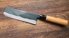 Кухонный нож Nishida, Nakiri 180мм, арт. NSD-NK - Магазин Японских кухонных туристических ножей VIP-HoReCa