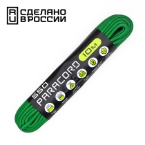 Паракорд Cord 550 (Paracord Cord 550), Green (Зеленый), 10м., арт. Cord_56807 - Магазин Японских кухонных туристических ножей VIP-HoReCa
